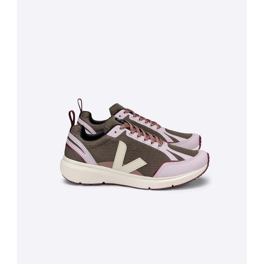 παπουτσια γυναικεια Veja CONDOR 2 ALVEOMESH Pink/Khaki | GR 467FDN